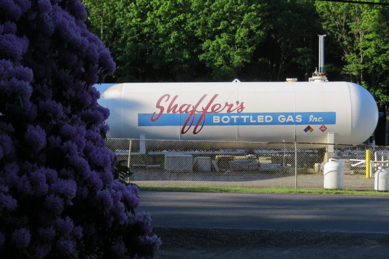 18,000 gallon bulk propane storage tank