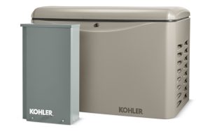 Picture of a Kohler gas generator