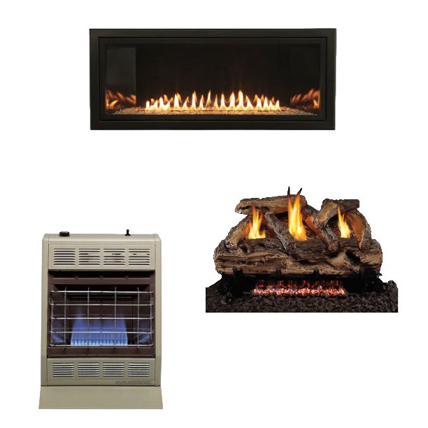 Direct Vent, Vent Free Fireplaces and Heaters
