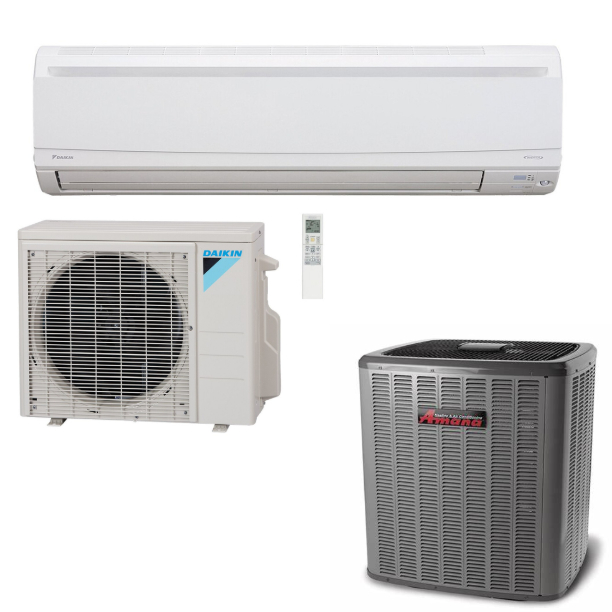 Amana Heat Pump and Daikan Mini Split with Remote