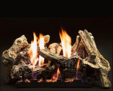 Driftwood Burncrete Vent Free Gas Log Set