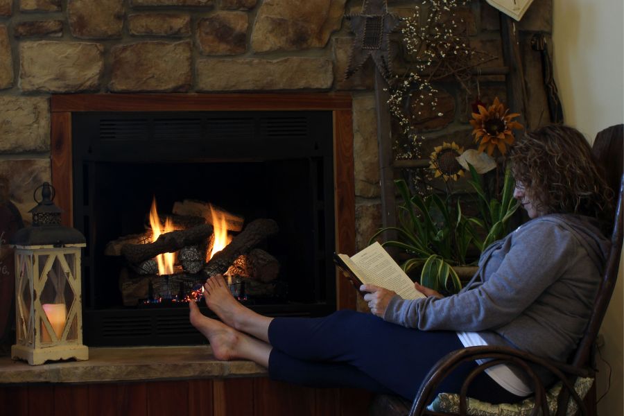 White Mountain Hearth Ponderosa Vent Free Gas Log Set