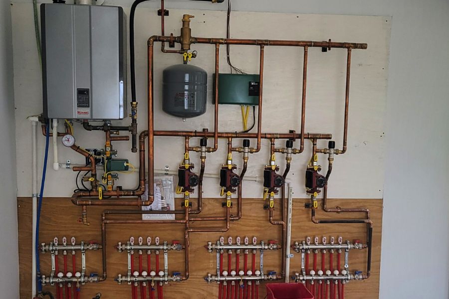 Rinnai Tankless Hot Water Pipe Layout