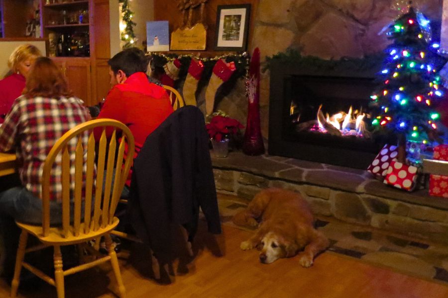 Family sitting by Valor G4 Direct Vent Fireplace