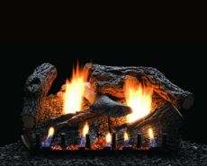 Super Sassafras Vent Free Gas Log Set