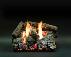 Super Stacked Wildwood Vent Free Gas Log Set
