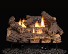Superior Golden Oak Vent Free Gas Log Set